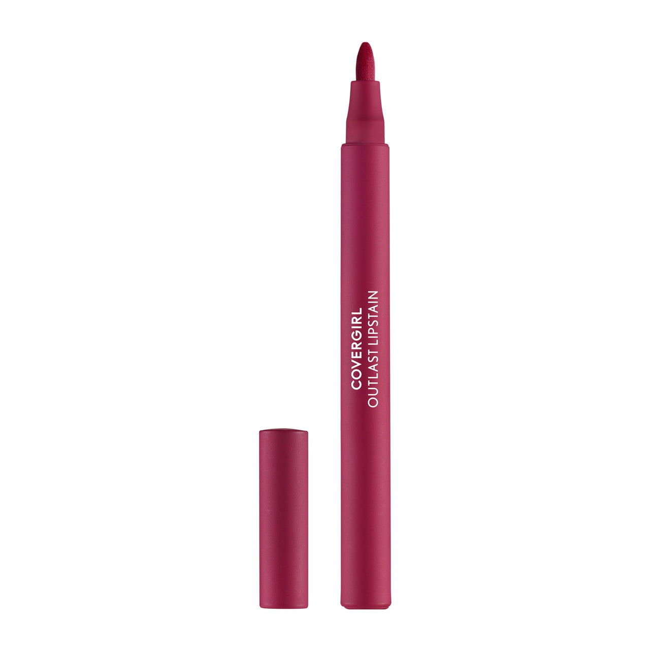 Covergirl Outlast, 05 All-Star, Lipstain, Smooth Application, Precise Pen-Like Tip, Transfer-Proof, Satin Stained Finish, Vegan Formula, 0.06oz