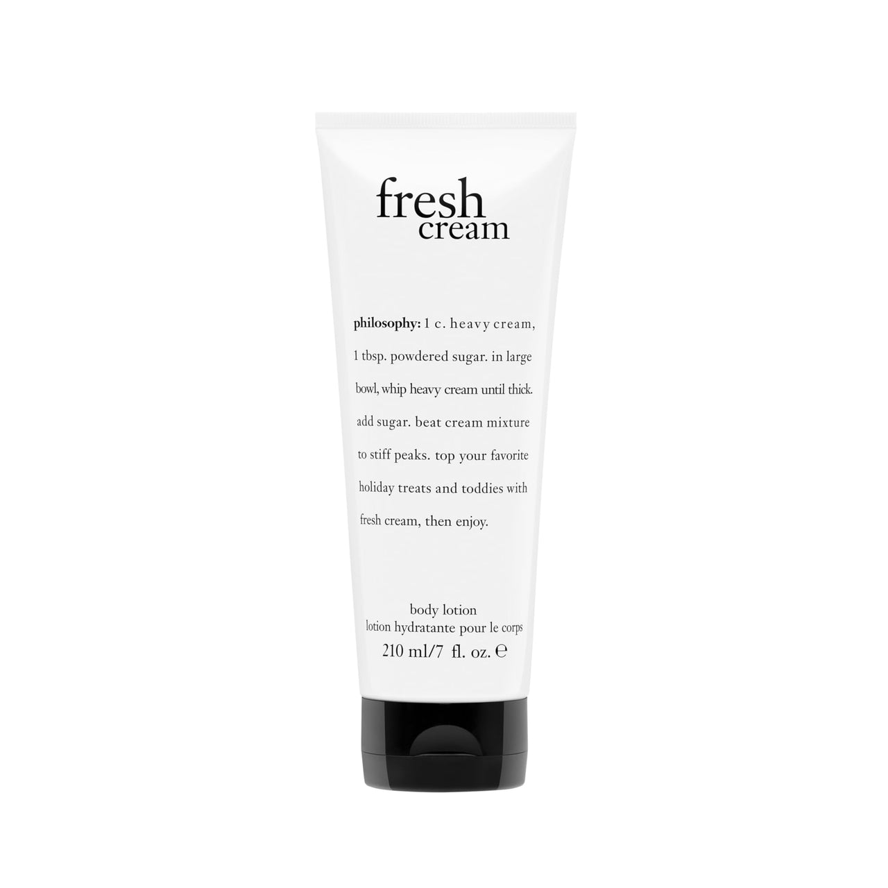 philosophy fresh cream body lotion - with notes of vanilla, heliotrope & tonka bean - 7 fl oz