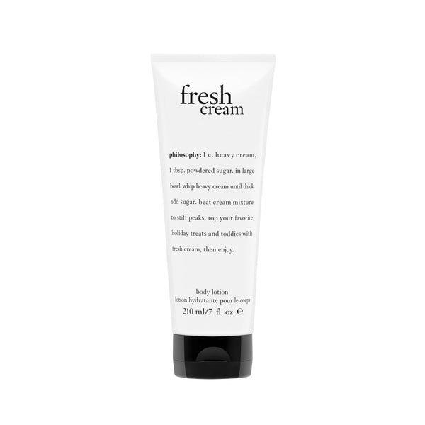 philosophy fresh cream body lotion - with notes of vanilla, heliotrope & tonka bean - 7 fl oz