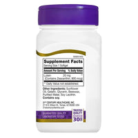 Thumbnail for 21st Century Lutein, 20 mg, 60 Softgels