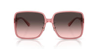 Thumbnail for COACH Sunglasses HC 8368 D 580046 Ch572 Transparent Berry Grey P