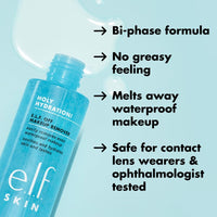 Thumbnail for e.l.f. SKIN Holy Hydration Off Makeup Remover, Liquid Makeup Remover For Eye, Lip & Face Makeup, Gentle Formula, Vegan & Cruelty-free