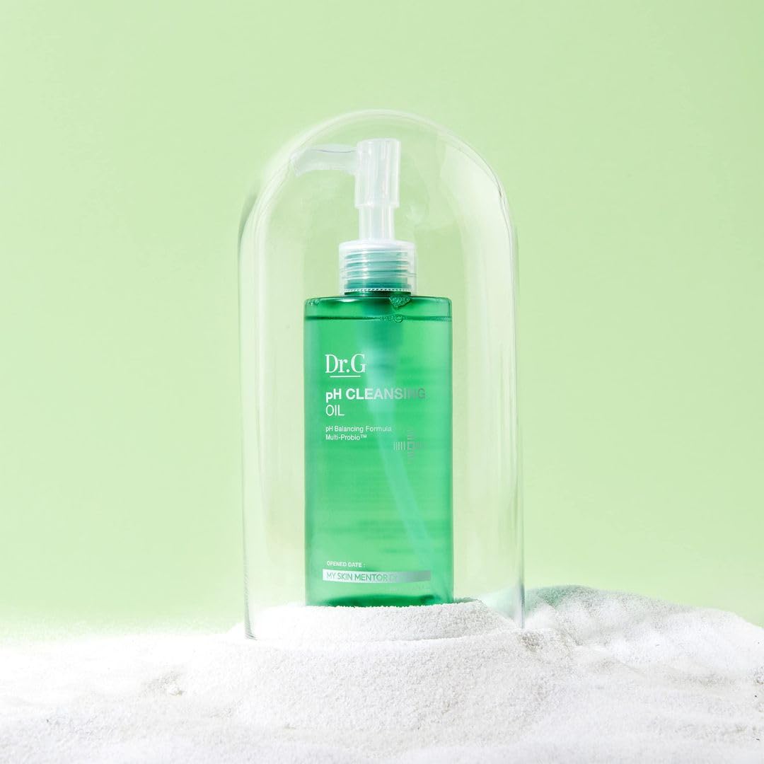 Dr.G pH Balancing Korean Cleansing Oil for Face, 200ml - Oil Cleanser Korean Skincare, Makeup Remover Oil, Korean Oil Cleanser for Face, Facial Cleansing Oil Korean Skincare, Korean Skin Care