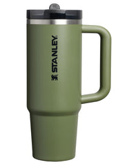 Thumbnail for Stanley Quencher ProTour Flip Straw Tumbler with Leakproof Lid 30 oz | Built-In Straw and Handle | Cup Holder Compatible for Travel | Insulated Stainless Steel Cup | BPA-Free | Dried Pine VRT