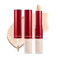 Thumbnail for TIRTIR Glide&Hide Blurring Concealer - Creamy texture, Conceals dark circles and wrinkles, Dual formula (liquid tip & balm stick), Long-lasting wear, Korean Makeup, #1.5W, 0.28 Oz