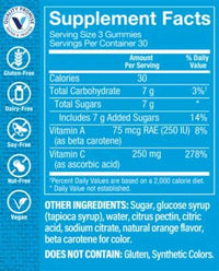 Thumbnail for Vitamin C Gummies - Immune Health - 250 MG - Orange (90 Gummies)