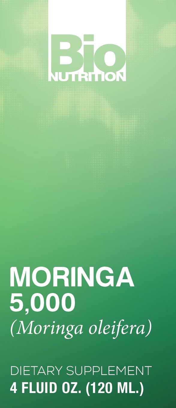 Bio Nutrition Moringa Liquid, 4 Fluid Ounce