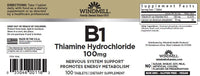 Thumbnail for Windmill Vitamin B-1 TABS 100 MG WMILL Size: 100