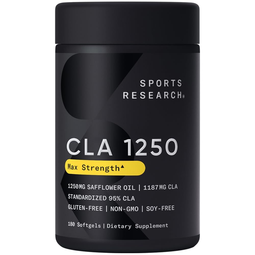 Sports Research CLA 1250, 180 Softgels