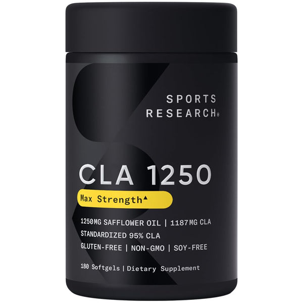 Sports Research CLA 1250, 180 Softgels