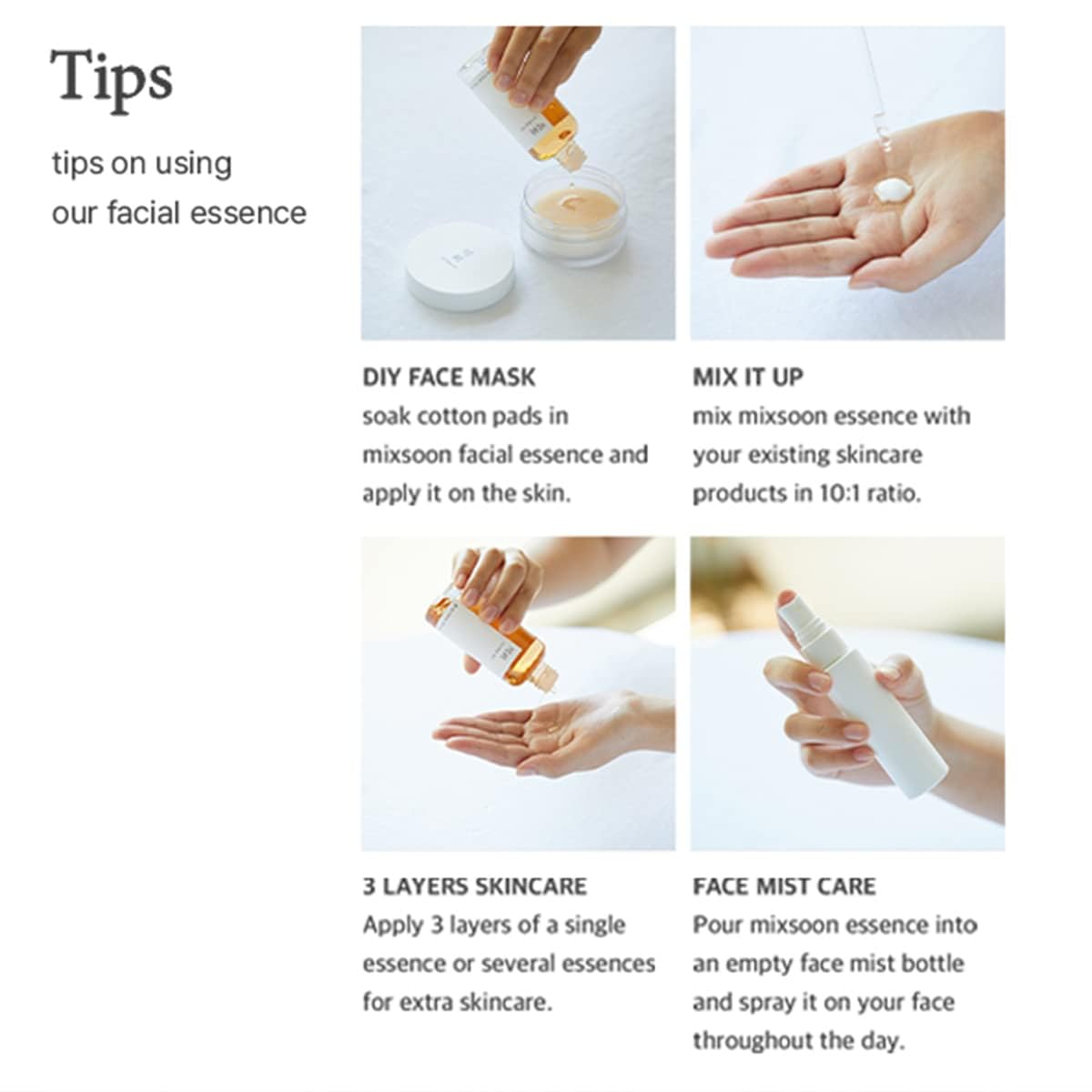 mixsoon Bifida Ferment Essence 3.38 fl oz / 100ml