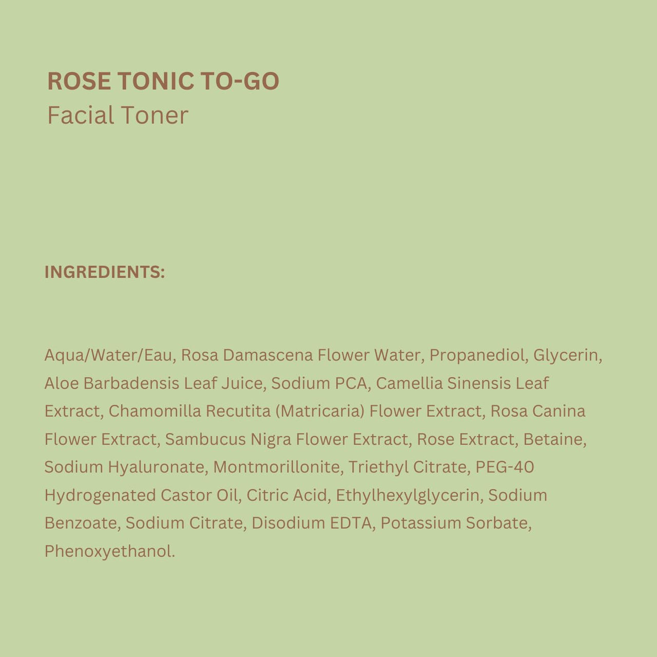 Pixi Rose Tonic to-Go, Nourishing Rose Flower Water, Toning & Moisturizing, Alcohol-Free Daily Hydrating Toner Pads On The Go, 60 Pads
