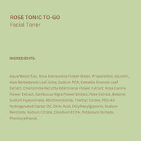 Thumbnail for Pixi Rose Tonic to-Go, Nourishing Rose Flower Water, Toning & Moisturizing, Alcohol-Free Daily Hydrating Toner Pads On The Go, 60 Pads