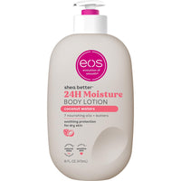 Thumbnail for eos Shea Better Body Lotion- Coconut Waters, 24-Hour Moisture Skin Care, Lightweight & Non-Greasy, Made with Natural Shea, Vegan, 16 fl oz