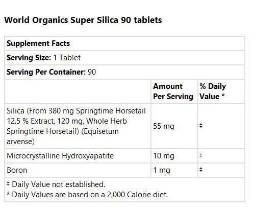 Super Silica 90T 90 Tablets