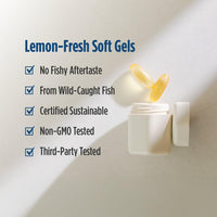 Thumbnail for Nordic Naturals ProOmega 2000, Lemon Flavor - 120 Soft Gels - 2150 mg Omega-3 - Ultra High-Potency Fish Oil - EPA & DHA - Promotes Brain, Eye, Heart, & Immune Health - Non-GMO - 60 Servings