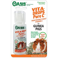 Thumbnail for OASIS #80254 Vita Drops-Pure C for Guinea Pig, 2-Ounce, Packaging may vary