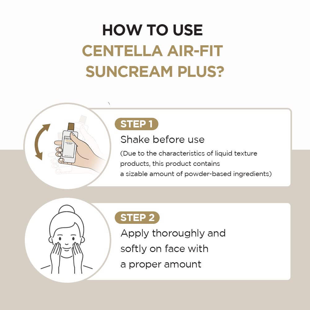 SKIN1004 Madagascar Centella Air-fit Suncream Plus 1.69 fl. oz (50ml)