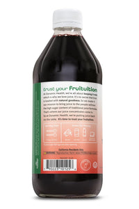 Thumbnail for Dynamic Health 100% Unsweetened Pure Organic Certified Tart Cherry Juice Concentrate, 16-Ounce Glass Bottle