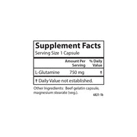 Thumbnail for Carlson - L-Glutamine, Free-Form Amino Acid, 750 mg, Muscle Tissue Production, 90 Capsules