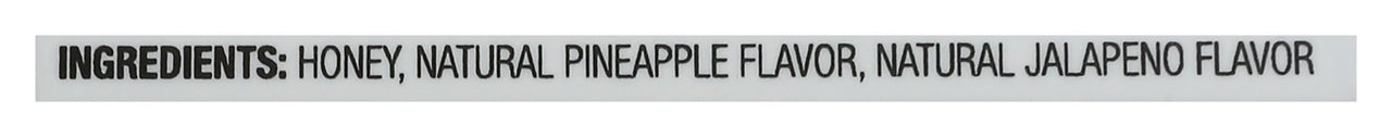 Peace River Pineapple Jalapeño Honey, Pineapple Jalapeño Flavored Honey, Kosher, Gluten Free, 12 Ounce (Pack of 6)