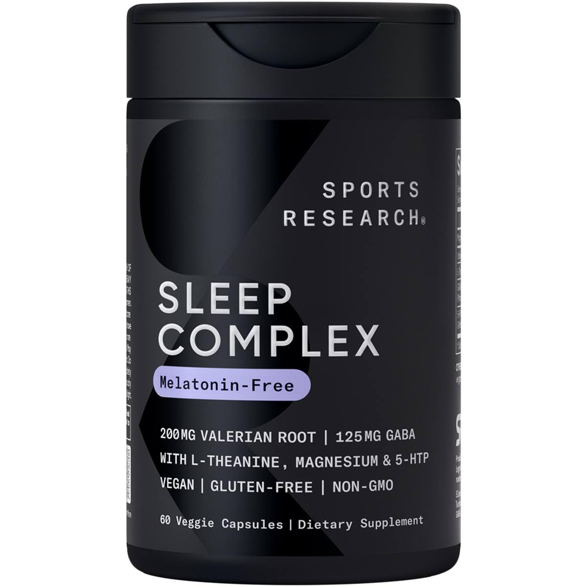 Sports Research® De-Stress & Sleep Bundle - Melatonin-Free Sleep Complex, Double Strength L-Theanine Supplement and Ashwagandha Softgels with Coconut MCT Oil for Relaxation, Calm & Sleep Support