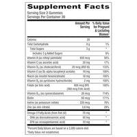 Thumbnail for Centrum Prenatal Multivitamin Gummies with DHA and Folic Acid, Mixed Berry and Orange Flavors - 60 Count, 30 Day Supply