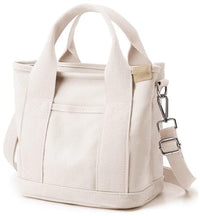 Thumbnail for Small Tote Bag with Zipper Tote Bag for Women Canvas Crossbody Bag Shoulder Bag Satchel Hobo Bag Messenger Bag 2026