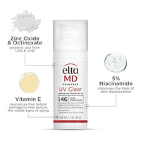 Thumbnail for EltaMD UV Clear, UV Clear Tinted Duo Kit, Face Sunscreen SPF, Tinted and Untinted Broad Spectrum Protection for Sensitive Skin