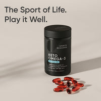 Thumbnail for Sports Research Keto Omega Fish Oil with Wild Sockeye Salmon, Antarctic Krill Oil, Astaxanthin & Coconut MCT Oil - 1200mg of EPA & DHA per Serving | Keto Certified & Non-GMO Verified (120 Softgels)