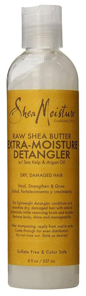 Shea Moisture Raw Shea Butter Moisturizing Detangler 8 Ounce (Pack of 3)