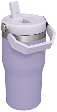 Thumbnail for Stanley IceFlow Flip Straw Tumbler with Handle 20 oz | Twist On Lid and Flip Up Straw | Leak Resistant Water Bottle | Insulated Stainless Steel |BPA-Free | Lavender