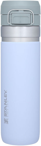 Stanley Quick Flip GO Water Bottle 24 oz | Push Button Lid | Leakproof and Packable for Travel and Sports | Insulated Stainless Steel | BPA-Free | Lilac