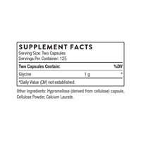 Thumbnail for THORNE - Glycine - Amino Acid Support for Relaxation, Detoxification, and Muscle Function* - 250 Capsules