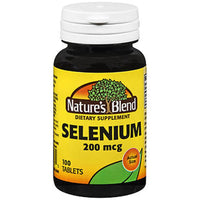 Thumbnail for Nature's Blend Selenium 200 mcg 100 Tablets
