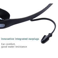 Thumbnail for Aokelily Swim Goggles and Cap Set 4 in 1, UV 400 Protection Lenses Clear Anti-Fog Swimming Goggles Waterproof No Leaking with Nose Clip + Ear Plugs for Adult Men Women Kids (Black)