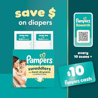 Thumbnail for Pampers Swaddlers Diapers, Size 6 (23-44 lbs), 108 Count, Absorbent, Keeps Baby Dry and Comfortable, Skin Safe Disposable Baby Diaper (Packaging May Vary)
