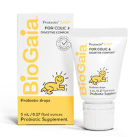 Thumbnail for BioGaia Protectis Baby Probiotic Drops | Baby Essentials for Colic & Gas Relief | Safe for Newborns | Ease Crying, Fussing, Colic, Gas, Spit-ups & Constipation | No Dairy, Soy & Gluten | 5mL
