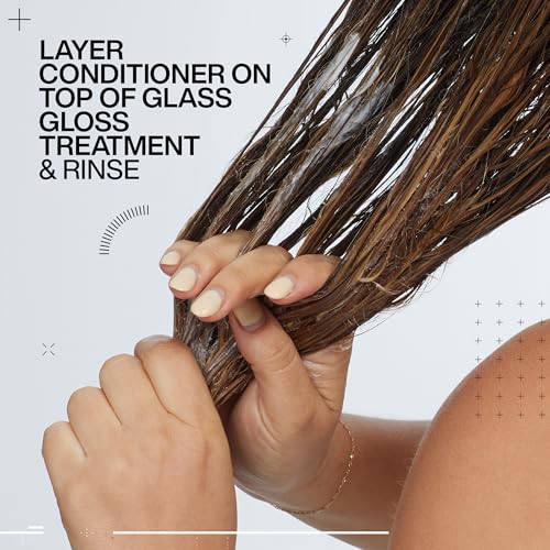 Redken Acidic Color Gloss Conditioner - Protects Vibrancy, Salon-Grade Hair Shine, For Color-Treated Hair, 1 Fl Oz