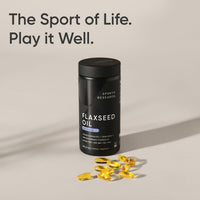 Thumbnail for Sports Research Organic Flaxseed Oil Softgels 1242mg - Plant Based Omega 3 Supplement with 720mg ALA for Women & Men - Non-GMO, Soy & Gluten Free (200 Count)