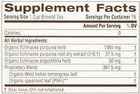 Thumbnail for Traditional Medicinals Organic Echinacea Plus Seasonal Tea (Pack of 1), Promotes Immune Function, 16 Tea Bags
