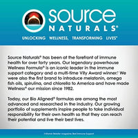 Thumbnail for Source Naturals Wellness Formula Bio-Aligned Vitamins & Herbal Defense for Advanced Immune Support* - Dietary Supplement & Immunity Booster - 120 Capsules