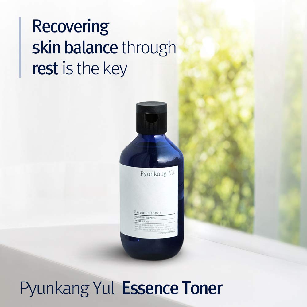Pyunkang Yul PKY Essence Toner Bundle for Deep Hydration, Highly Concentrated Essence Facial Toner, Minimal Ingredients, Zero-Irritation, Korean Skincare (6.8 Fl. Oz, 200ml, 2pcs)