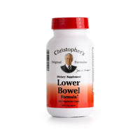 Thumbnail for Christopher's Original Formulas Lower Bowel Cleanse Formula Capsules - Herbal Laxative Colon Cleanse and Gut Cleanse 100 ct.