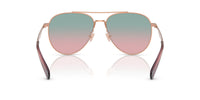 Thumbnail for COACH Sunglasses HC 7169 93310Q Cw193 Shiny Rose Gold Forest G