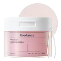 Thumbnail for Biodance Collagen Gel Toner Pads, Pore Minimizer for Face, Improving Elasticity, Plumping Toner Pads for Sensitive Skin, Pre-Soaked Pads, Korean Skin Careㅣ4.93 fl.oz.(140g)*60Pads