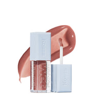 Thumbnail for Kosas Wet Lip Oil Gloss - Hydrating Lip Plumping Treatment with Hyaluronic Acid & Peptides, Non-Sticky Finish (Unbuttoned)