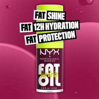 Thumbnail for NYX PROFESSIONAL MAKEUP Fat Oil Lip Drip, Moisturizing Lip Oil Gloss, Vegan Tinted Formula, Up to 12 HR Hydration - That's Chic (Deep Berry)