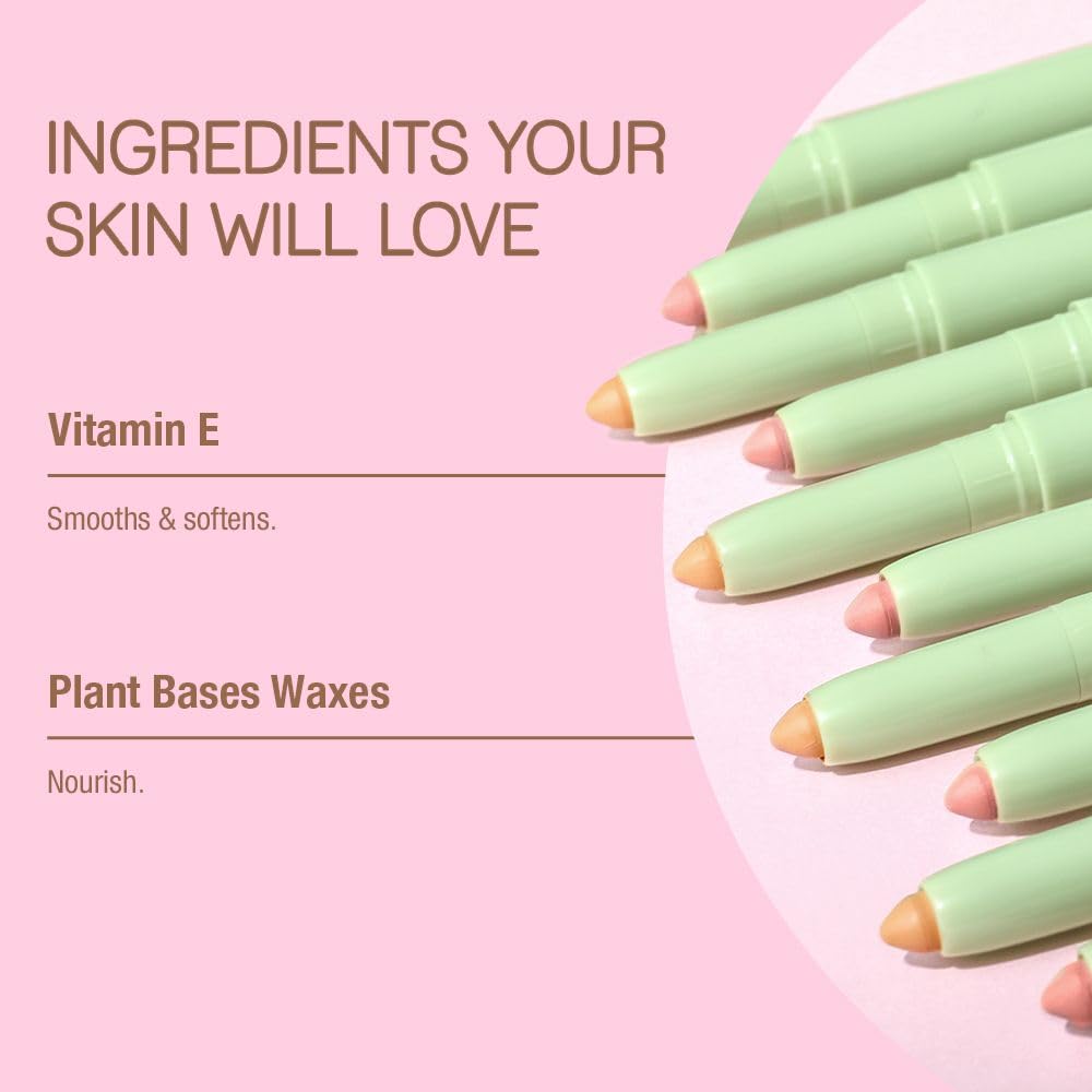 Pixi Beauty CC Crayon BYE Undereye, Concentrated Colour Correcting Pencil Concealer, Neutralize Under-Eye Darkness, For Tan to Deeper Skin Tones 1.2g / 0.04oz