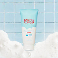 Thumbnail for ETUDE Baking Powder Pore Cleansing Foam, Face Wash for Deep Dead Cells, Micro Sized Baking Powder to Clean Deep Inside Poer, Gentle Exfoliation, Soft and Creamy Bubble, Korean Skin Care (5.64 Ounce)